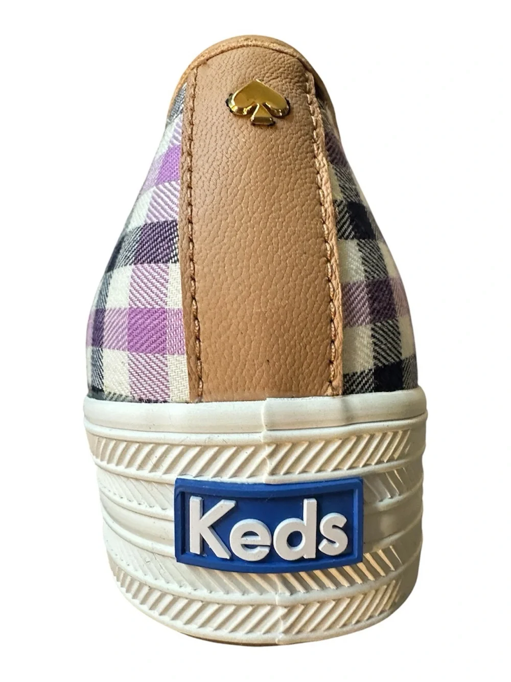 Keds x Kate Spade New York Triple Kick Gingham Sneakers New in Box Size 10